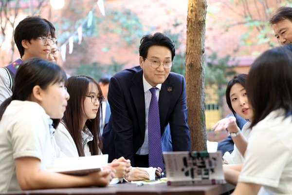 <b>안민석</b> 경기도<b>교육</b>감, <b>RAS교육</b> 우수학교 남양주 오남고 현장 방문
